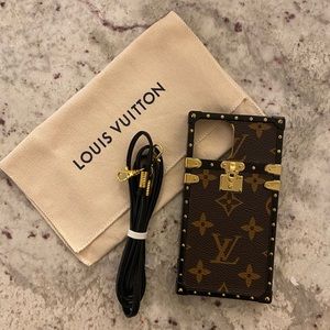Louis Vuitton iPhone 11 Pro Trunk Case w/ strap